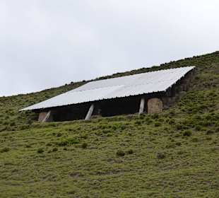 Eins der wenigen Ausgrabungen in der Anlage