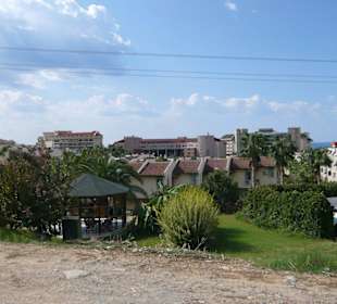 Privathäuser in der Nähe der Hotels