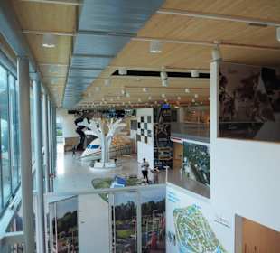 Indoor-Bereich im Minimundus