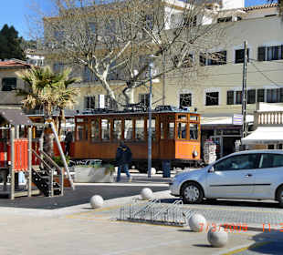Oldietram in Port Soller