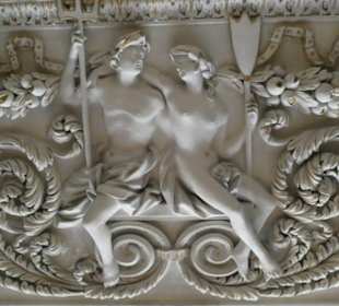 Schloss Friedenstein: bei der Innenbesichtigung