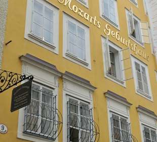 Unterwegs in der Altstadt von Salzburg