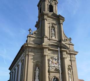 Die Kirche St. Mauritius in Wiesentheid
