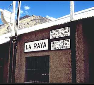 Zugfahrt von Puno nach  Cuzco