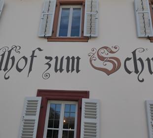 Zum Mittagessen im Gasthaus Zum Schwanen