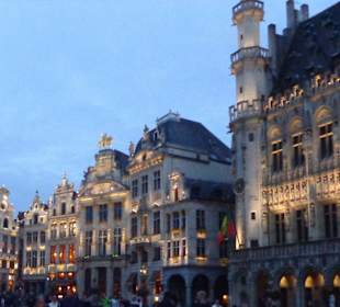 Zunfthäuser am Abend