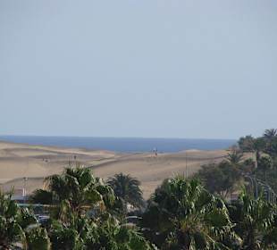 Blick auf die Dünen von Maspalomas