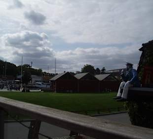 Blick auf den Hafen