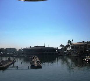 Sicht von der Marina