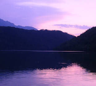 Beim Levicosee im Trentino bei Levico Terme