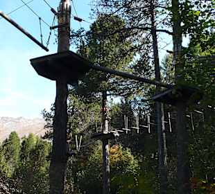 Abenteuerwald Saas-Fee, Action pur!