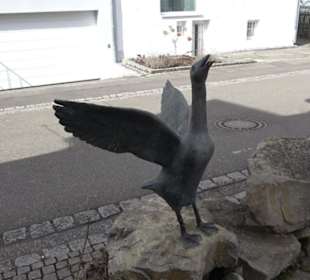 Figurenbrunnen an der Kelter