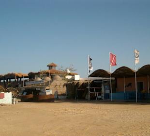Treffpunkte von zwei Strandanbietern