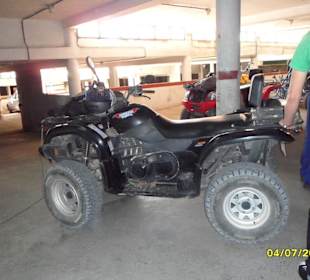 Unser Quad für 30 Minuten