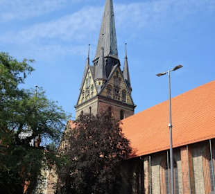 Außenansicht der Kirche St. Nikolai