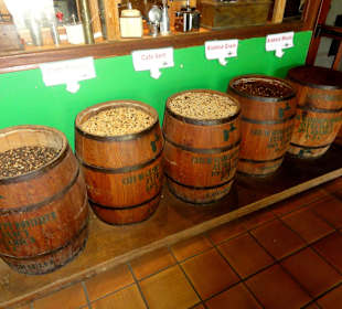 Stationen des Kaffees