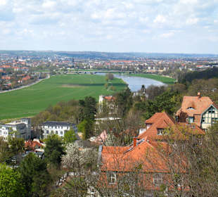 Blick auf die Elbe