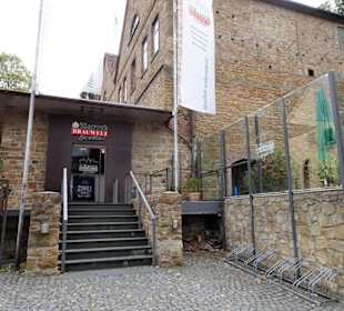 Eingang zum Brauereimuseum Barre's Brauwelt