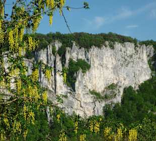 Der Schaufelsen ca. 2km entferntes Kletterparadies