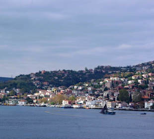 26.10.Rückfahrt von Jalta nach Santorin Durchfahrt 