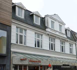 Sylt Westerland: unterwegs in der Friedrichstraße