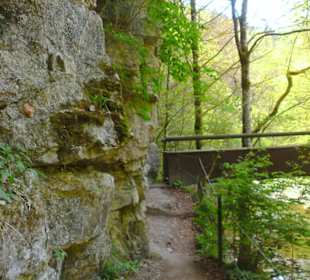 Abwechslungsreiche Wegführung