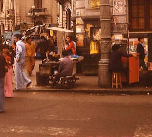 Der Indio-Strassenerkäufer