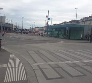 Wiener Hauptbahnhof in Bau (im Juni 2014)