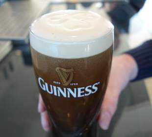 Guinness mit Kleeblatt !!! 