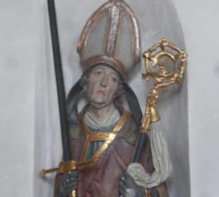 In der katholischen Pfarrkirche St. Burkard