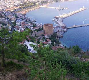 Aussicht von der Burg!