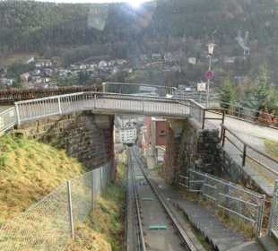 Sommerbergbahn, Aussicht auf Bad Widbad