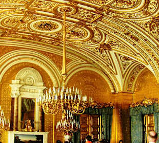 Decke im Malachitzimmer