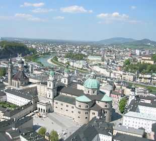 Blick von der Festung Hohensalzburg