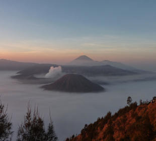Sonnenaufgang am Bromo
