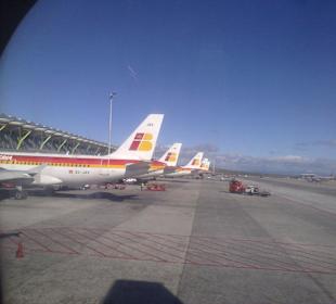 Flughafen Madrid