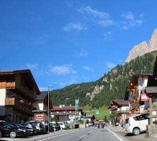 Colfosco Straße zum Grödner Joch
