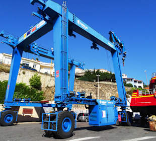 Im Werftbereich des Hafens von Port Vendres