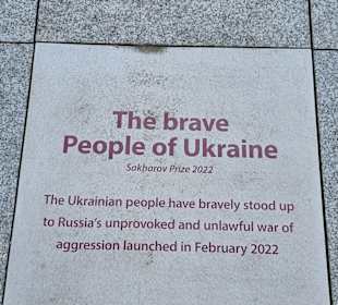 Dem Volk der Ukraine...