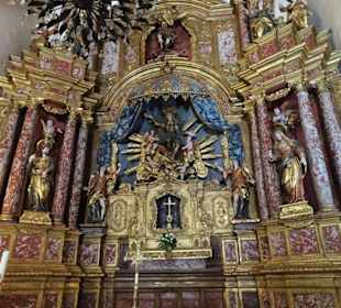 Details des Hauptaltars Notre-Dame del Prat