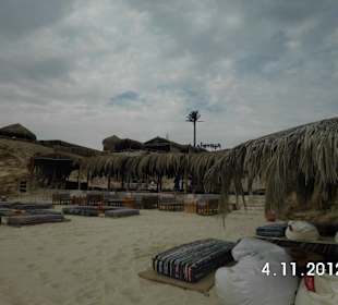 Feiner weißer Sand überall