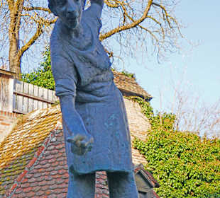 Der Michel in voller Aktion