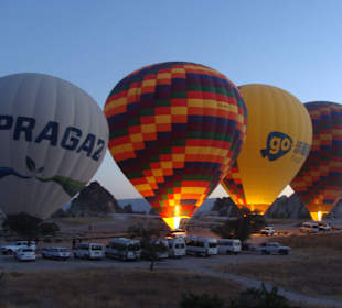 Balonfahrt in Ürgüp