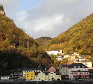 Ein Tal / Ort an der Donau