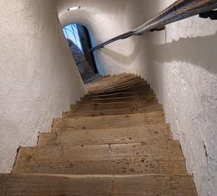 Treppe zu den Zellen