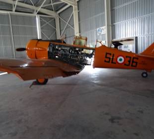 Innenleben eines Flugzeugs