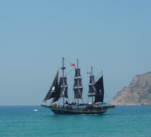 Aussicht auf die Black Pearl