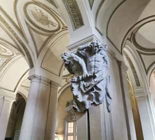 Innenansicht Decke Eingang