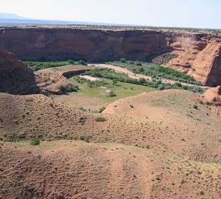 Blick in den Canyon zum White House Trail
