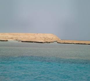 Ausflugsziel (Insel) beim Schnorchelausflug